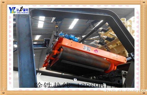 矿山砖厂钢筋建筑垃圾永磁除铁器自动卸铁 矿山砖厂钢筋建筑垃圾永磁除铁器自动卸铁