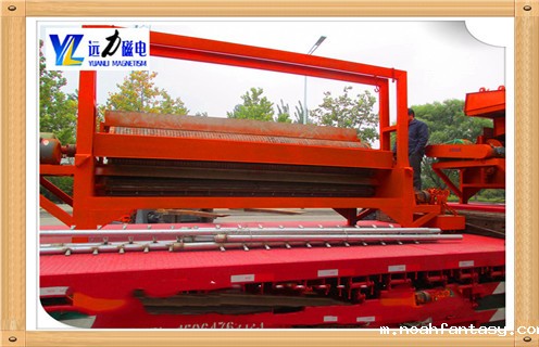 磁棒半自动除铁器 磁棒半自动除铁器