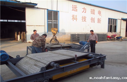 潍坊皮带除铁器工作原理 潍坊皮带除铁器工作原理