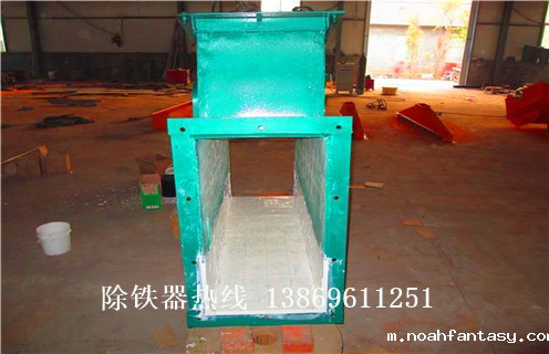 水泥厂RCYA管道永磁自卸式除铁器