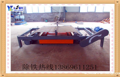 RCYD-12高强永磁自卸除铁器,破碎混凝土吸钢筋头石料 RCYD-12高强永磁自卸除铁器,破碎混凝土吸钢筋头石料