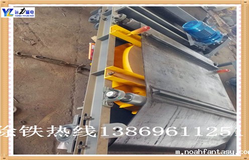 rcdd电磁自卸式除铁器安装效果