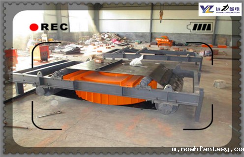 干式自卸式电磁除铁器，天津RCDD-6干式自卸式电磁除铁器安装工作视频_国家标准_干式轻型天津RCDD-6干式自卸式电磁除铁器型号 