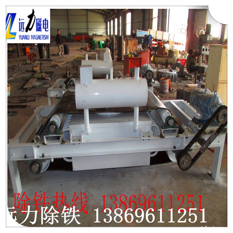 油冷电磁除铁器的型号,油冷电磁除铁器的型号一般是根据皮带宽度来定的,今天我们先来讲下常用型号RCDE-8的具体技术参数吧 型号:rcde-8 适应带宽:800mm 额定吊高:250mm 磁场强度:70MT 适应带速:4.5米/秒 物料厚度:200mm 励磁功率:3KW 重量:1000kg 外形尺寸:1024*800*850