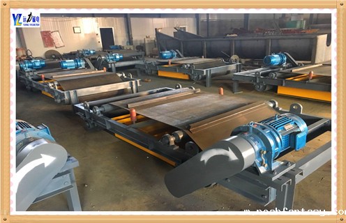 自卸式除铁器手动强磁吸铁石自动落铁拾铁器拾铁销,潍坊远力磁电生产的rcy型永磁自卸式除铁器概述是一种永磁材料,而不是电磁线圈产生的强大的吸引力,高效,环保,节能的设备除了铁.该系列产品配备各种类型的皮带输送机,振动输送机,切割管道等输送设备配套使用.可以去除混合在非磁性材料中的重量0.1-25kg的铁磁材料,以保证下一工艺设备(磨床,破碎机等)正常安全运行.远力生产的此项产品广泛应用于水泥,火力,矿山,陶瓷,非金属矿产,冶金,化工,玻璃,造纸,建筑材料,糖,食品等行业.在各种恶劣环境下,长期无故障运行. 一.rcy型永磁自卸式除铁器概述特点 1,采用计算机模拟磁路设计,磁场分布不合理,磁导率深度. 2,磁选机比电磁磁选机简单,无励磁功率,无需冷却系统. 3,节能,故障率低. 4,操作简单,操作安全可靠. 5,其技术指标符合JB / T8711-1998标准.