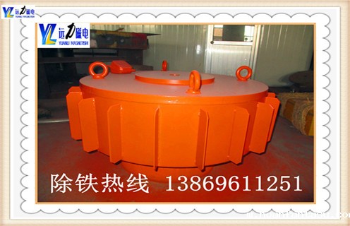 郑州干式电磁除铁器应用石料厂效果真不错